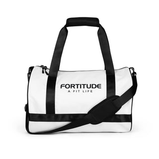 gym bag - White FORTITUDE Store