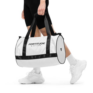 gym bag - White FORTITUDE Store