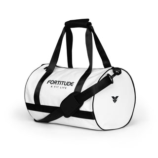 gym bag - White FORTITUDE Store