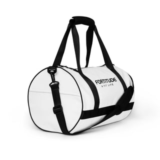 gym bag - White FORTITUDE Store