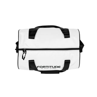 gym bag - White FORTITUDE Store