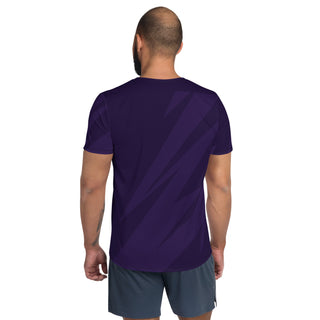 Men's Athletic T-shirt - Mulberry Purple