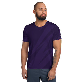 Men's Athletic T-shirt - Mulberry Purple