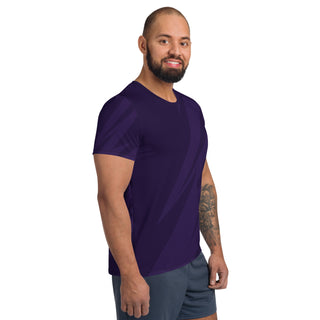 Men's Athletic T-shirt - Mulberry Purple