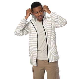 Men’s windbreaker - Brush Strokes FORTITUDE Store