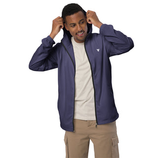 Men’s windbreaker - Flower Blue FORTITUDE Store