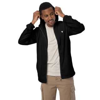 Men’s windbreaker - Space Black FORTITUDE Store