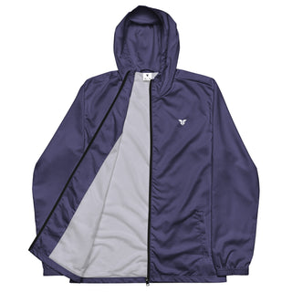 Men’s windbreaker - Flower Blue FORTITUDE Store