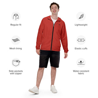 Men’s windbreaker - Harley Davison Red FORTITUDE Store