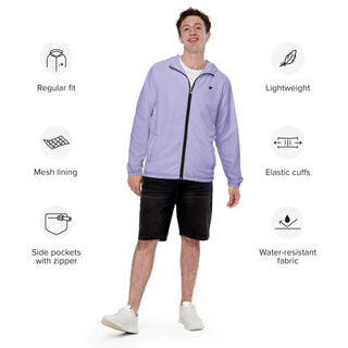 Men’s windbreaker - Lavender FORTITUDE Store