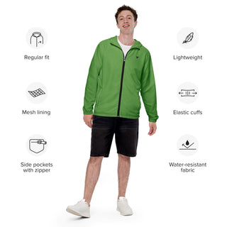 Men’s windbreaker - Green FORTITUDE Store