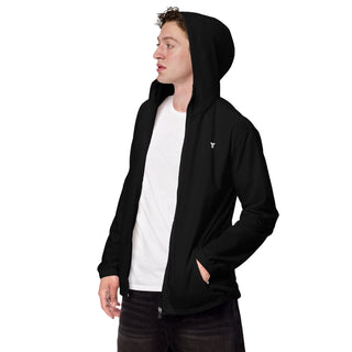 Men’s windbreaker - Space Black FORTITUDE Store