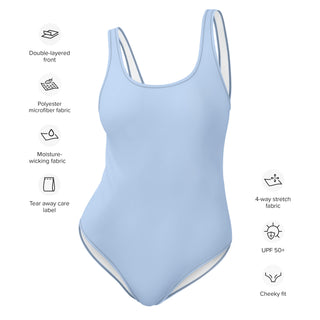 One-Piece Swimsuit - Hawkes Blue FORTITUDE Store