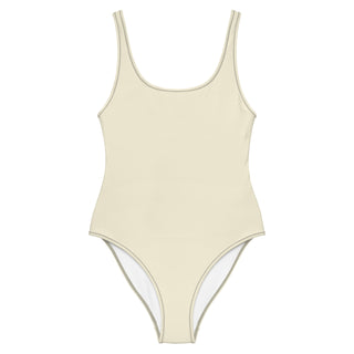 One-Piece Swimsuit - Apricot White FORTITUDE Store