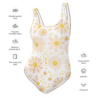 One-Piece Swimsuit - Summer Floral FORTITUDE Store