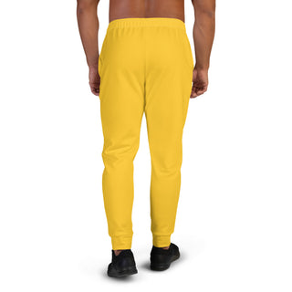 Men's Joggers in Amber Yellow