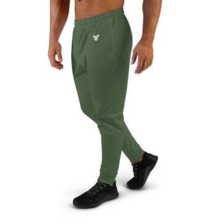 Men's Joggers in Olive Green