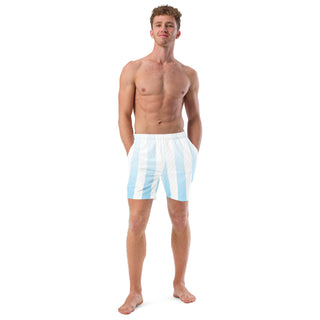 Blue Stripes Swim Trunks FORTITUDE Store