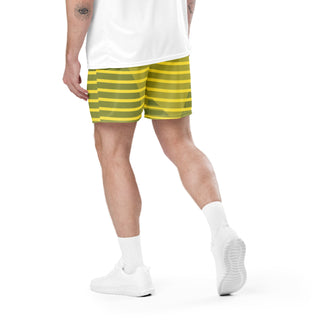 Yellow Print Mesh shorts FORTITUDE Store