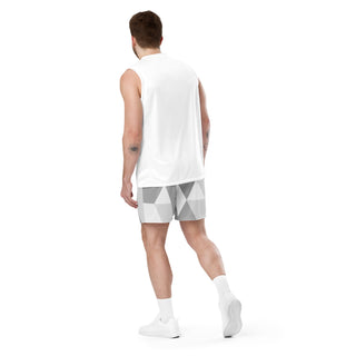 mesh shorts - Sokey White FORTITUDE Store