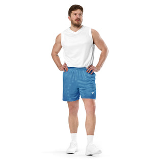 mesh shorts - Blue Splash FORTITUDE Store