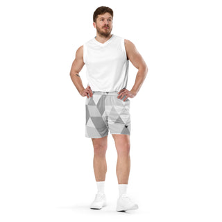 mesh shorts - Sokey White FORTITUDE Store