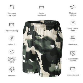 Men's Camouflage mesh shorts