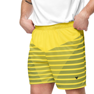 Yellow Print Mesh shorts FORTITUDE Store