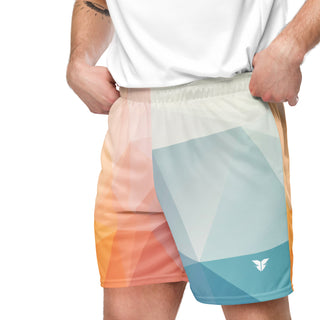 mesh shorts - Crystal Print FORTITUDE Store