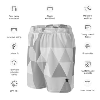 mesh shorts - Sokey White FORTITUDE Store