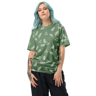 Recycled unisex sports jersey - Green