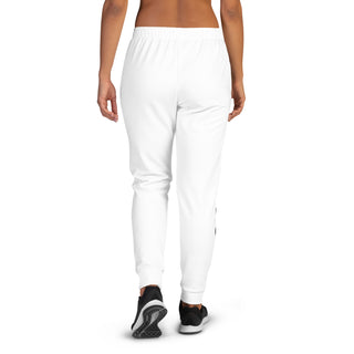 Women's Joggers in Milkey White