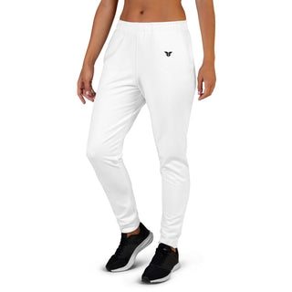 Women's Joggers in Milkey White