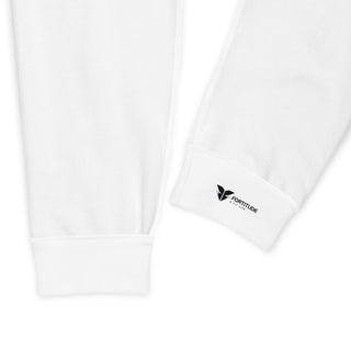 Women's Joggers in Milkey White