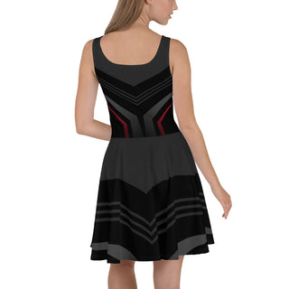 Skater Dress - Raven Black