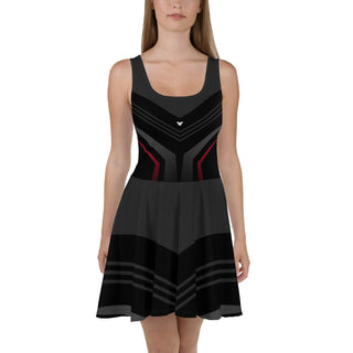 Skater Dress - Raven Black