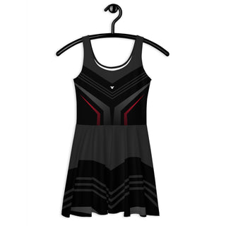 Skater Dress - Raven Black