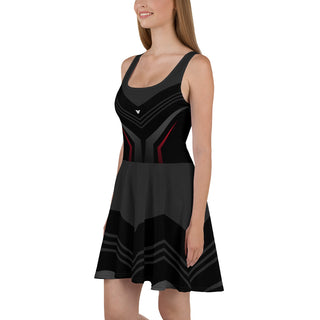 Skater Dress - Raven Black