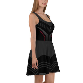 Skater Dress - Raven Black