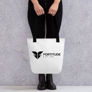 Fortitude - White Tote bag