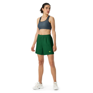 Unisex Athletic Long Shorts - Forest Green FORTITUDE Store