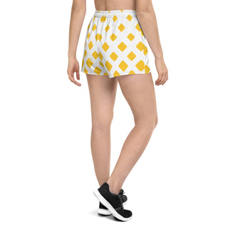 Unisex Athletic Shorts - Yellow Drops FORTITUDE Store