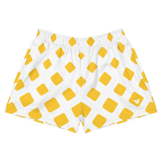 Unisex Athletic Shorts - Yellow Drops FORTITUDE Store