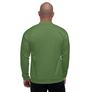 Men's Bomber Jacket - Olive Green