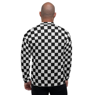 Men's Bomber Jacket - Checked