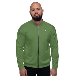 Men's Bomber Jacket - Olive Green