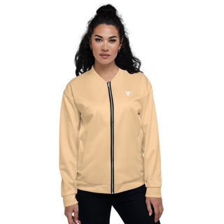 Womens Bomber Jacket - Tequila