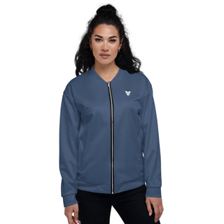 Women's Bomber Jacket - Chambray