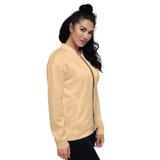 Womens Bomber Jacket - Tequila