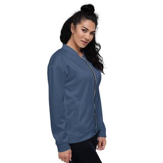 Women's Bomber Jacket - Chambray